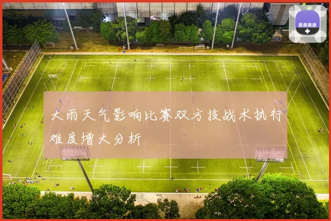 大雨天气影响比赛双方技战术执行难度增大分析